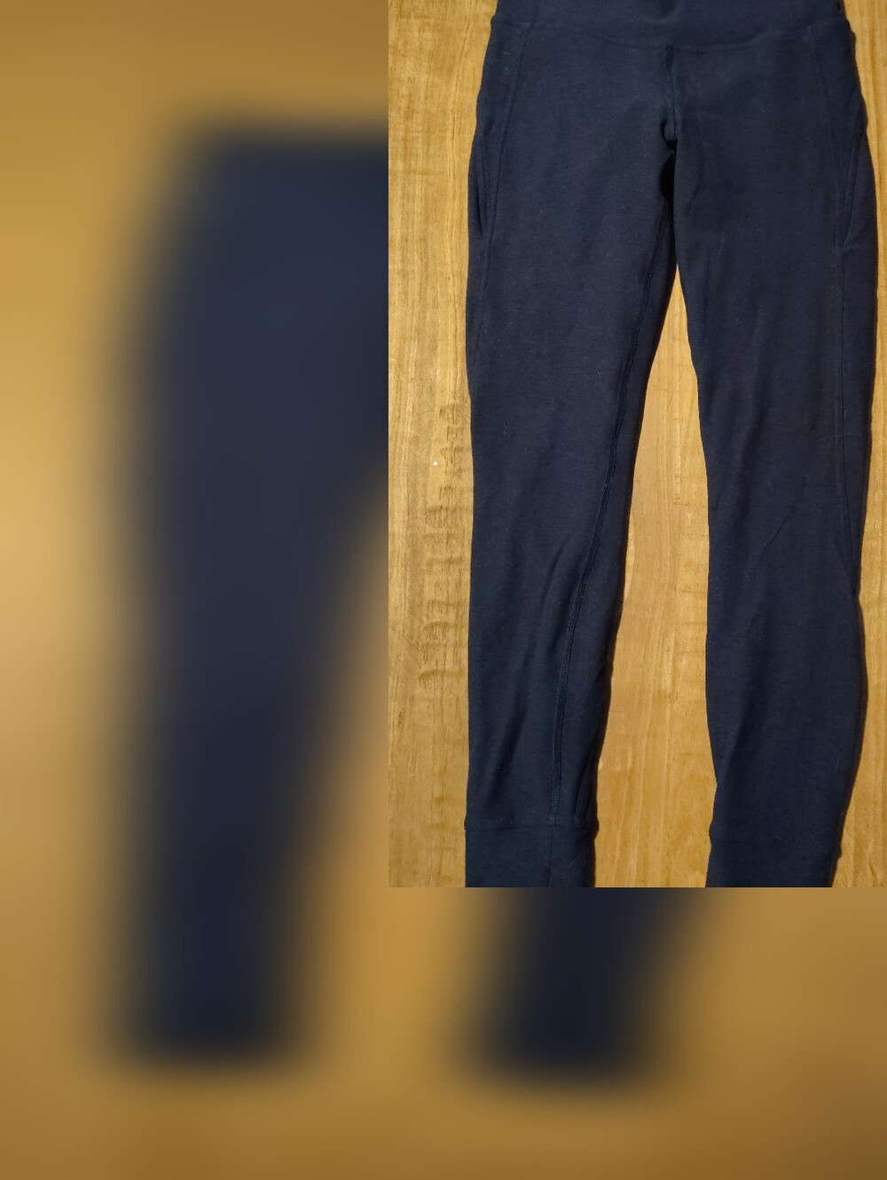 Lululemon Heather-Navy High-Waist Leggings XS
